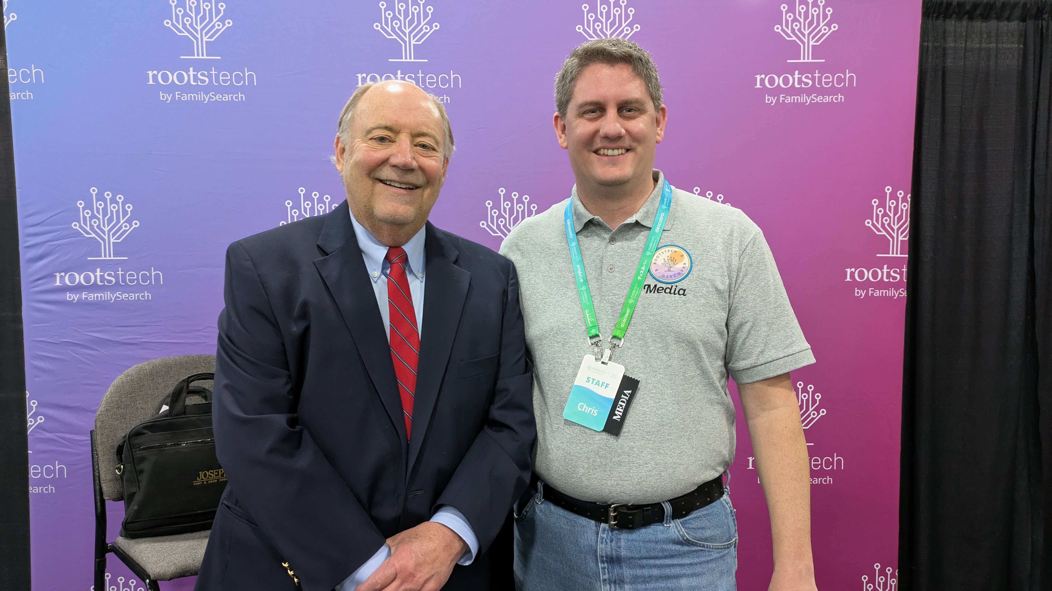 Chris Danson at RootsTech